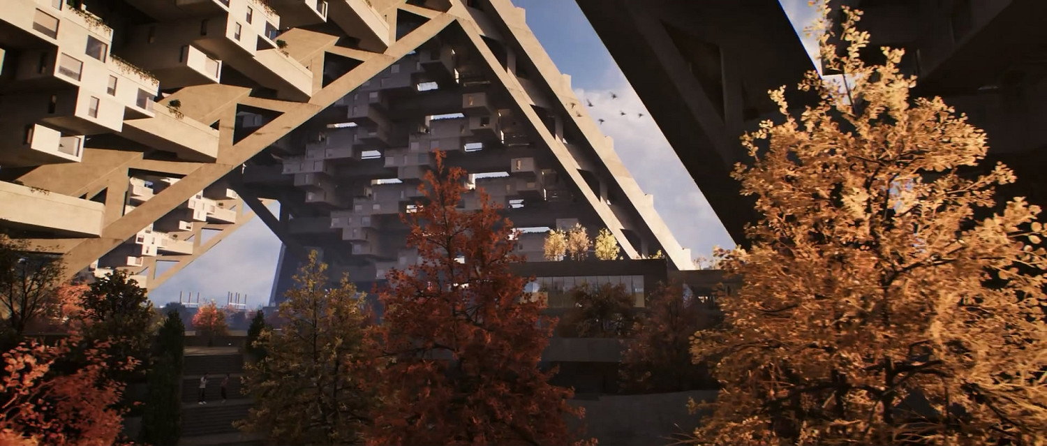 虛幻5「Hillside Sample」Demo展示:重現Habitat 67 虛幻5「Hillside Sample」Demo展示:重現Habitat 67