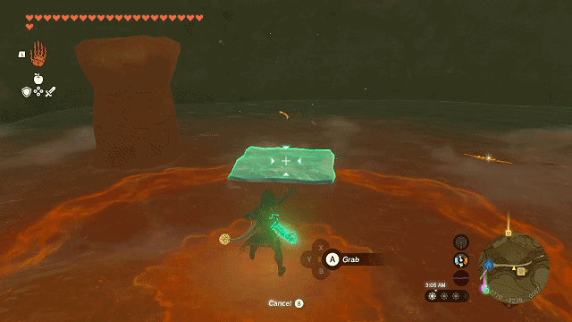 玩家在《王國之淚》復刻《曠野之息》希卡石板冰柱能力