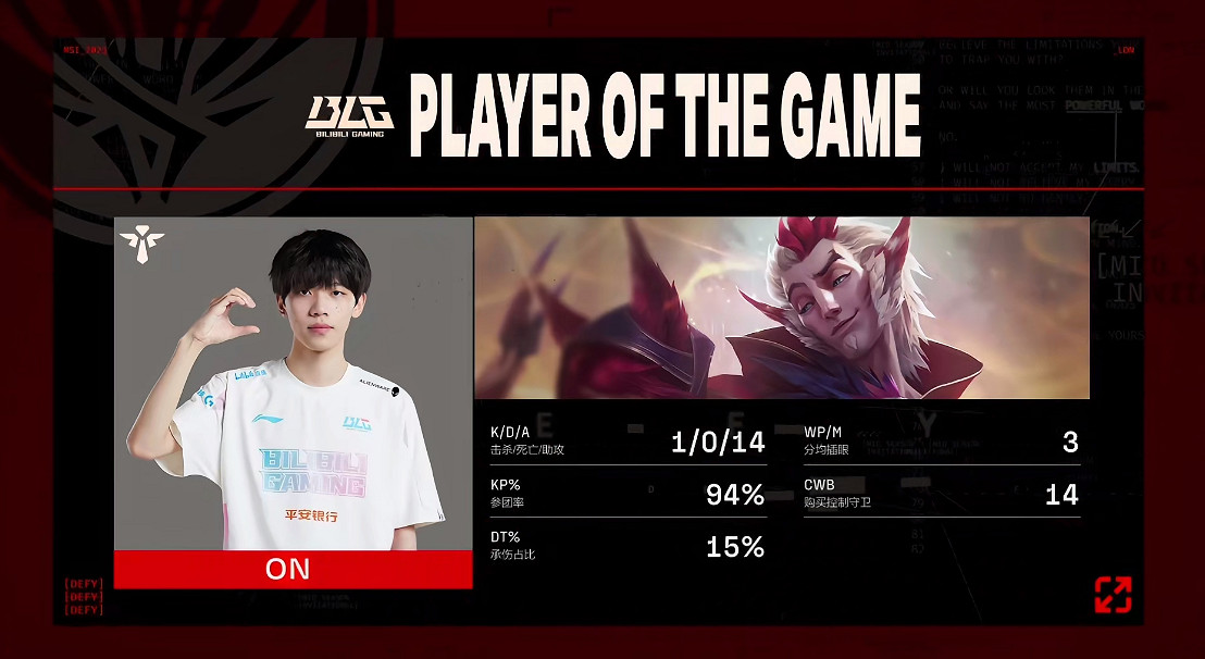 《英雄聯盟》JDG3-1戰勝BLG！奪得2023MSI冠軍！