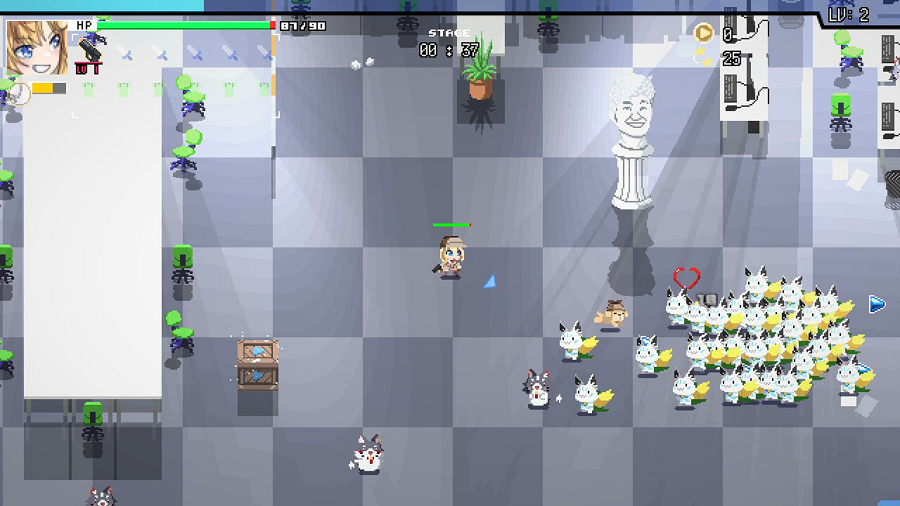 動作肉鴿遊戲《HoloCure》上架Steam 暫不支援中文！