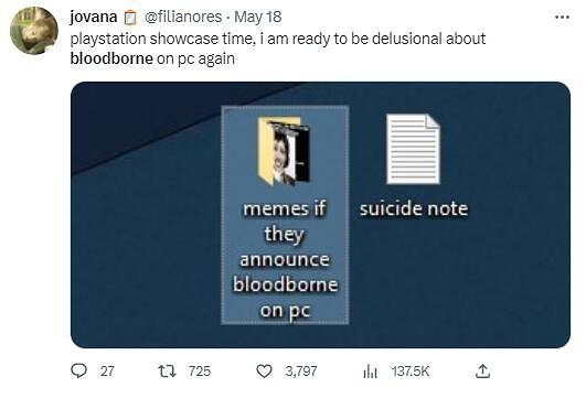 粉絲哀嚎遍野!PS發布會上依然沒有《血源詛咒》的消息 粉絲哀嚎遍野!PS發布會上依然沒有《血源詛咒》的消息