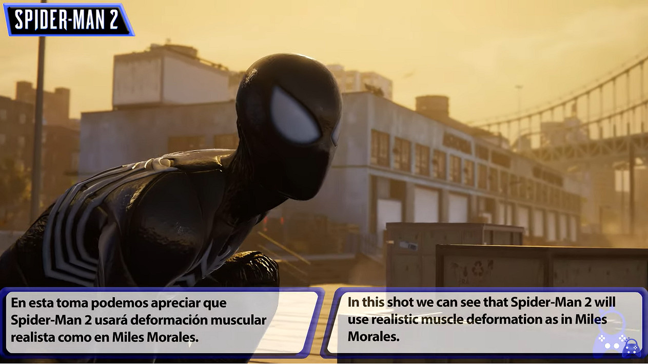 《漫威蜘蛛人2》與《漫威蜘蛛人重製版》畫面對比