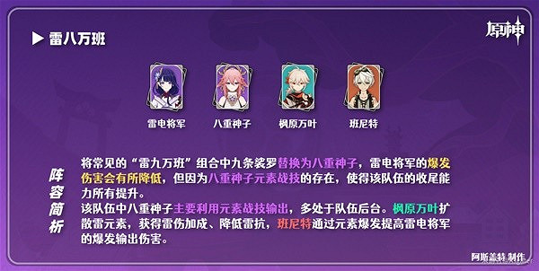 《原神》3.7八重神子隊伍搭配分享   八重神子隊伍怎麽配？