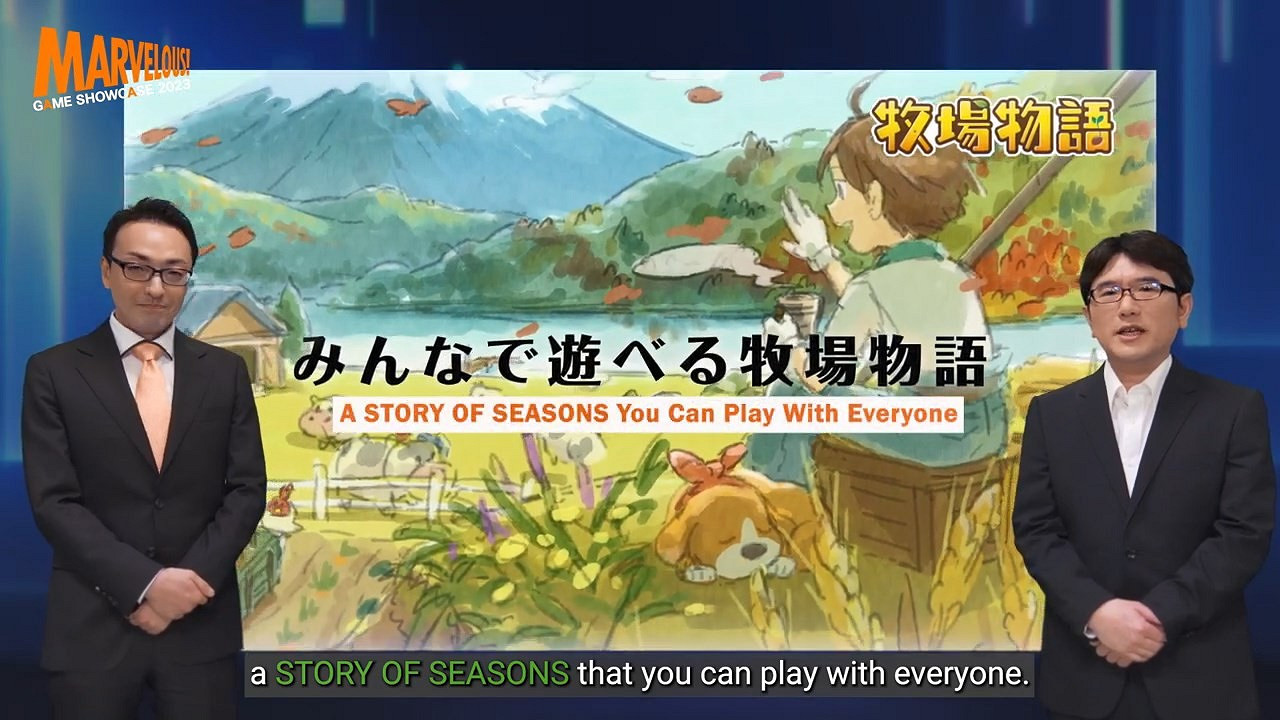 《牧場物語》系列公布兩款新作 平台發售日期待定