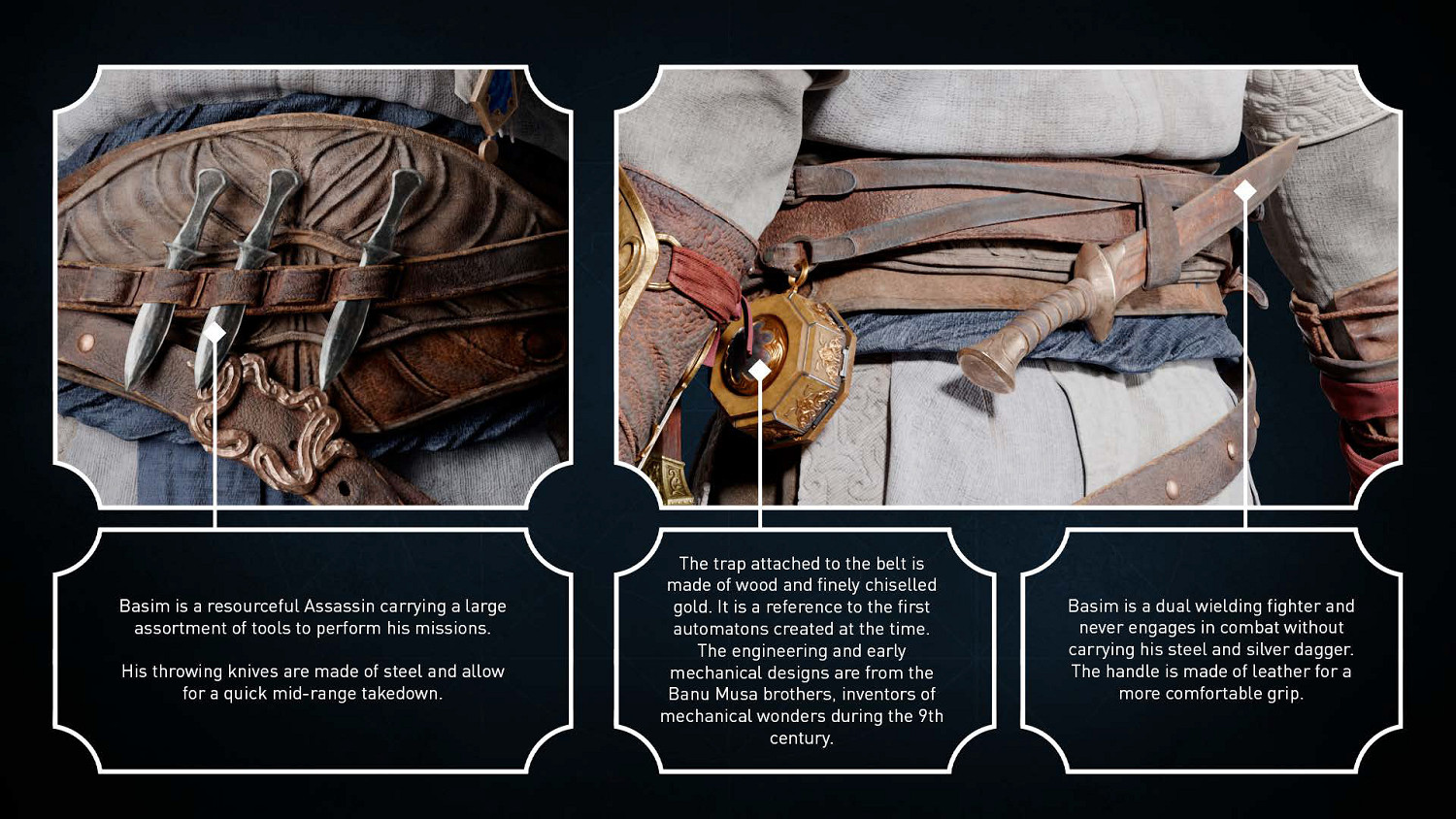 育碧發布《刺客教條：幻景》角色細節特寫 Coser必備！