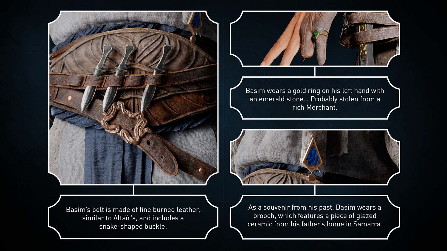 育碧發布《刺客教條：幻景》角色細節特寫 Coser必備！