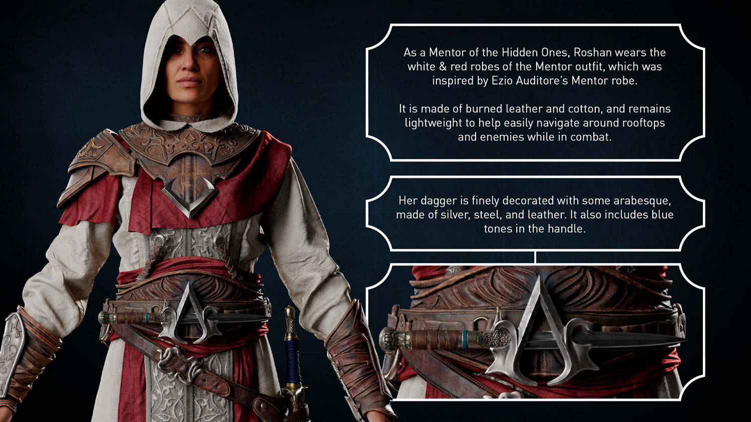 育碧發布《刺客教條：幻景》角色細節特寫 Coser必備！