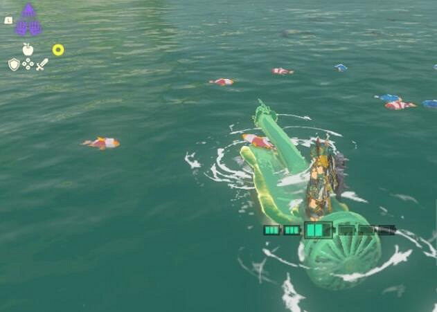 《塞爾達傳說王國之淚》鯛魚在哪抓？生命鮭魚及鯛魚位置推薦