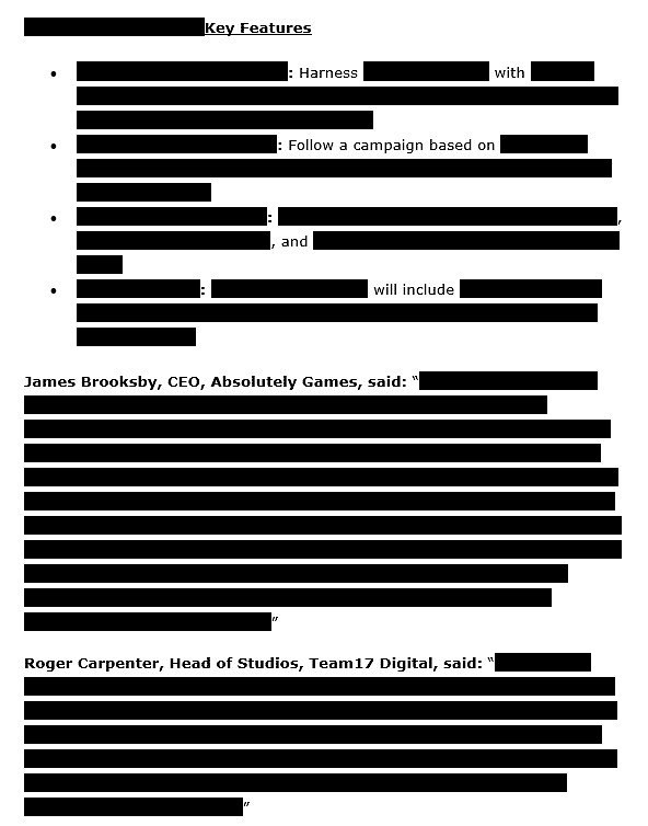 超自然架空歷史戰略新作《REDACTED》前導預告 超自然架空歷史戰略新作《REDACTED》前導預告