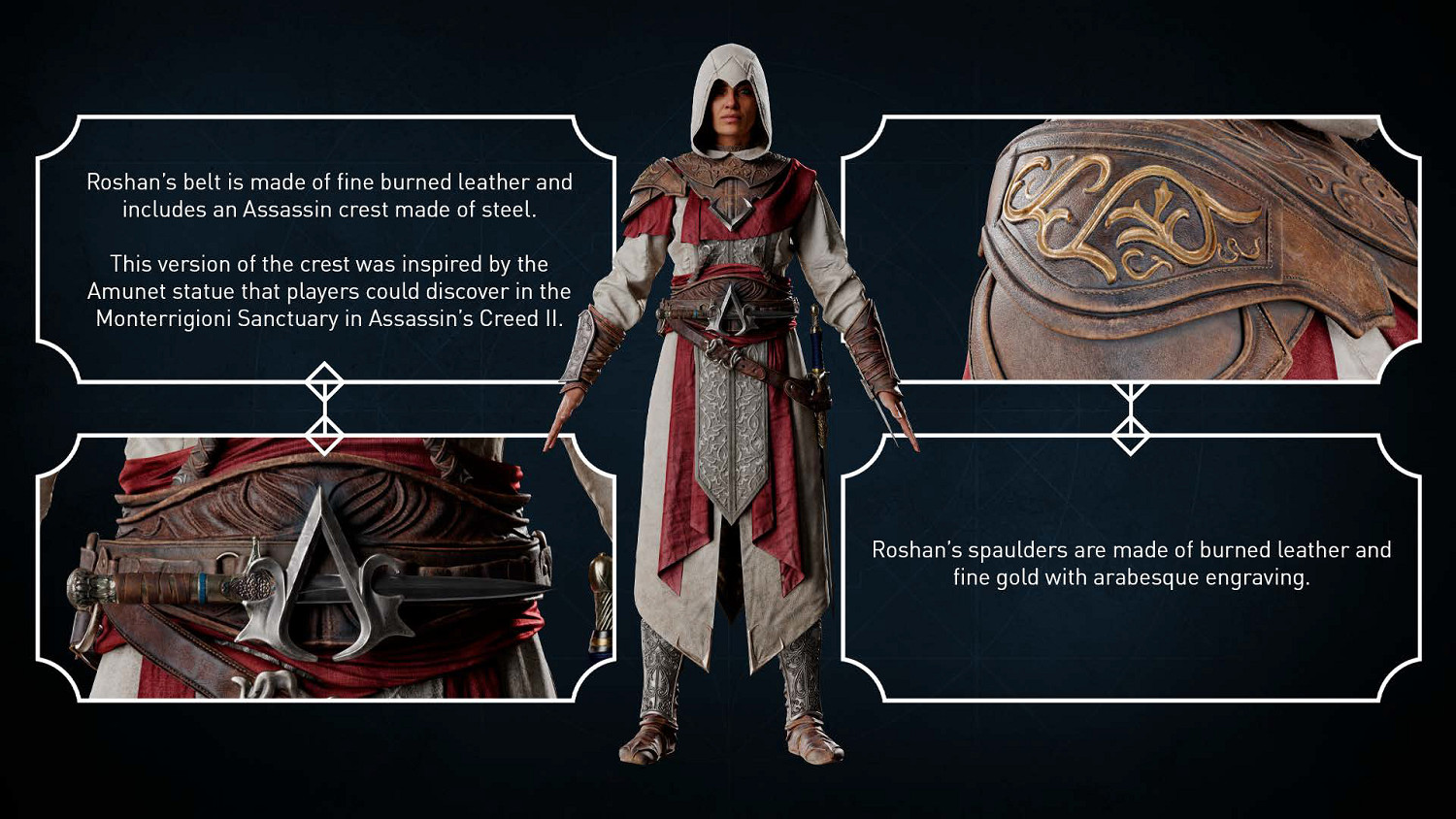 育碧發布《刺客教條：幻景》角色細節特寫 Coser必備！