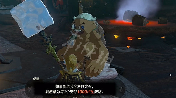 《塞爾達傳說王國之淚》全熟打火石任務攻略 全熟打火石怎麽做？