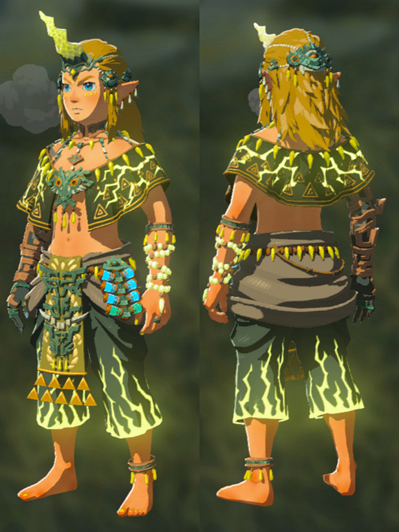 《塞爾達傳說王國之淚》新增套裝有哪些？新增套裝圖鑒