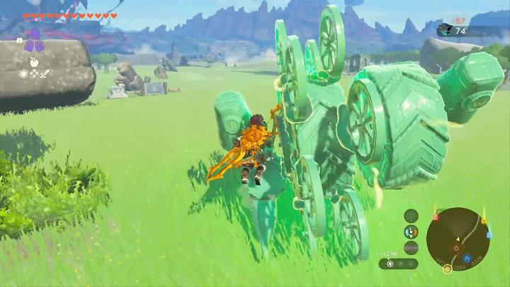 《王國之淚》玩家發明新載具！速度快到起飛還省電！