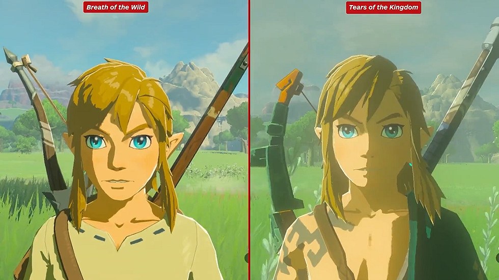 進步明顯!IGN曬《王國之淚》與《曠野之息》圖像對比 進步明顯!IGN曬《王國之淚》與《曠野之息》圖像對比