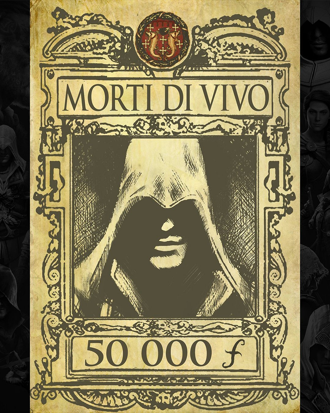 《刺客教條：幻景》通緝令曝光 撕毀可降低敵人警戒度