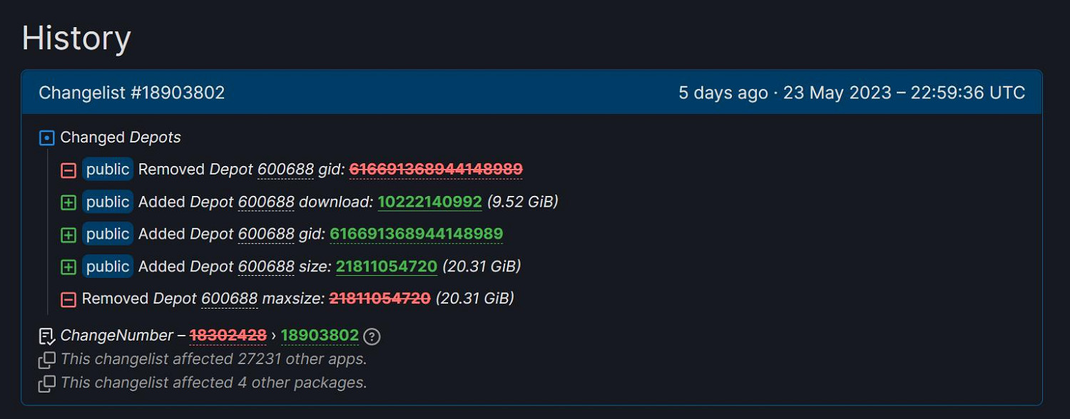 Steamdb顯示飯製《戰慄時空2復刻版合集》已開始測試!