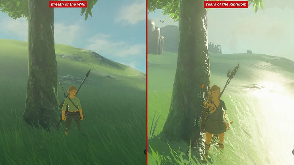 進步明顯!IGN曬《王國之淚》與《曠野之息》圖像對比 進步明顯!IGN曬《王國之淚》與《曠野之息》圖像對比