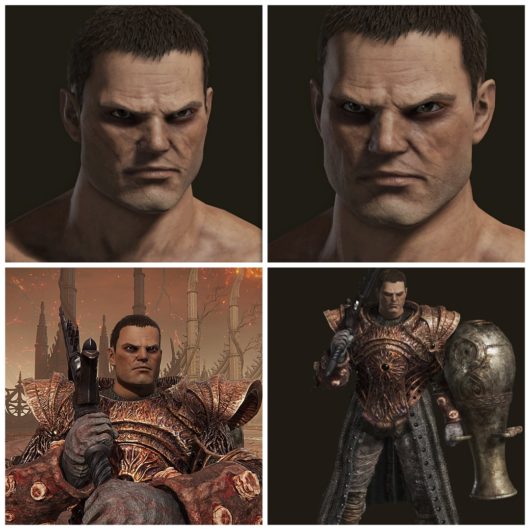 太像了！玩家在《艾爾登法環》中捏出《毀滅戰士》本人！