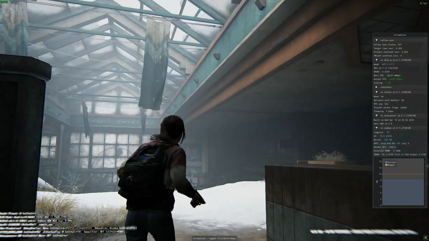 幀數瞬間翻倍！PC《最後生還者》DLSS3 幀生成MOD展示