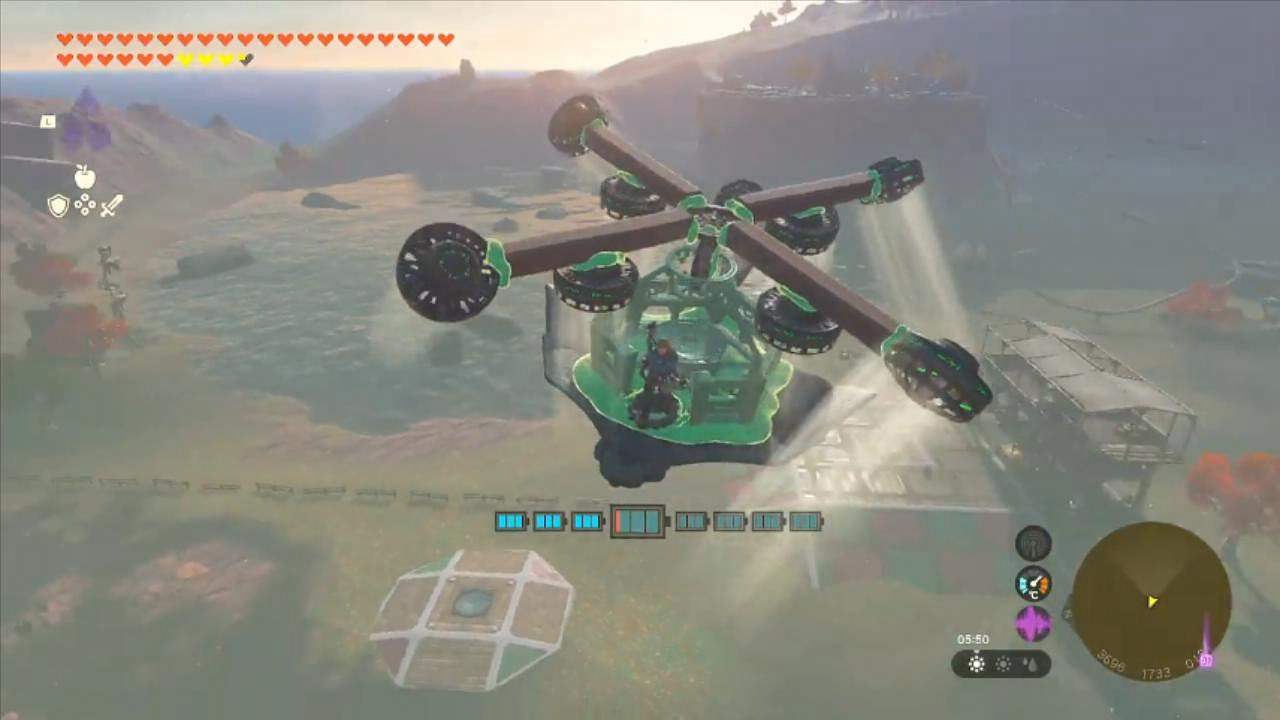 玩的是一個遊戲?玩家在《王國之淚》中造出直升飛機! 玩的是一個遊戲?玩家在《王國之淚》中造出直升飛機!