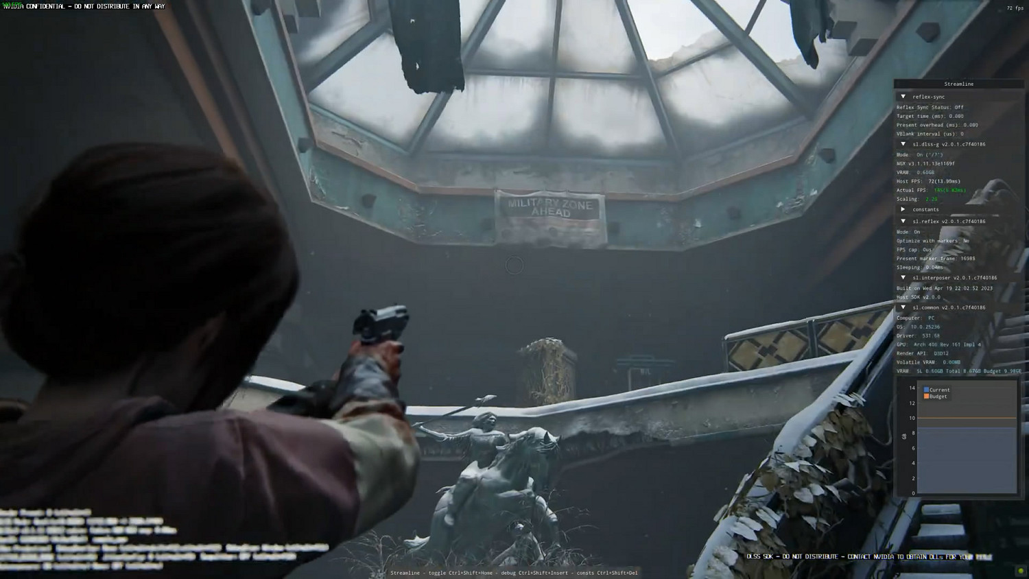 幀數瞬間翻倍！PC《最後生還者》DLSS3 幀生成MOD展示