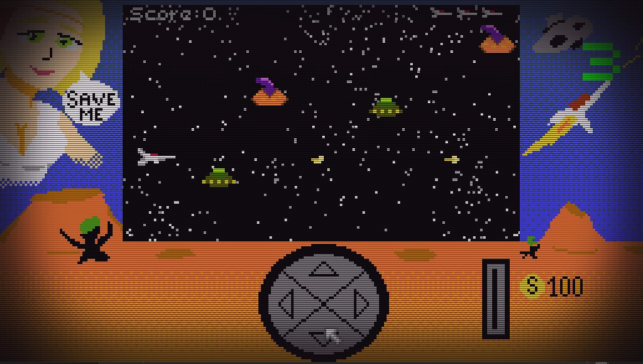 恐怖新遊《Nightmare Zapping》上架Steam 復古點陣風