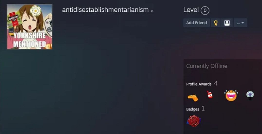 震驚！Steam帳號被毀僅需將個人名稱改為一個特殊單詞