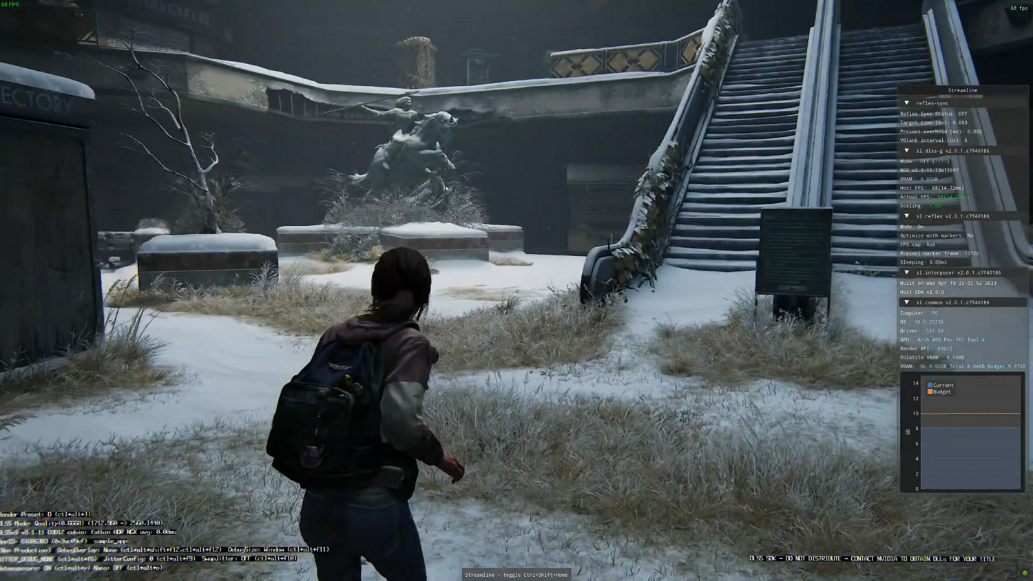 幀數瞬間翻倍！PC《最後生還者》DLSS3 幀生成MOD展示