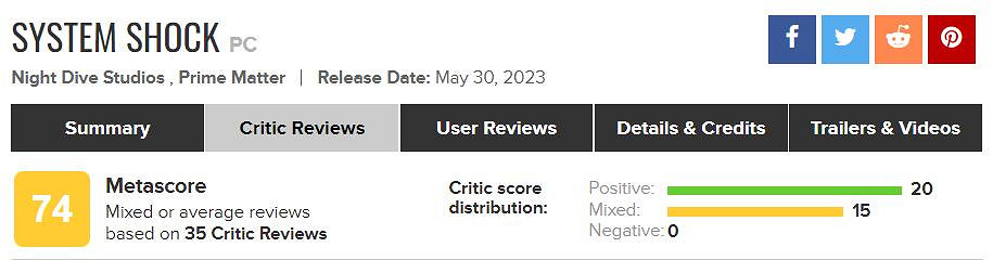 科幻FPS遊戲《網路奇兵：重製版》評分解禁：M站74分！
