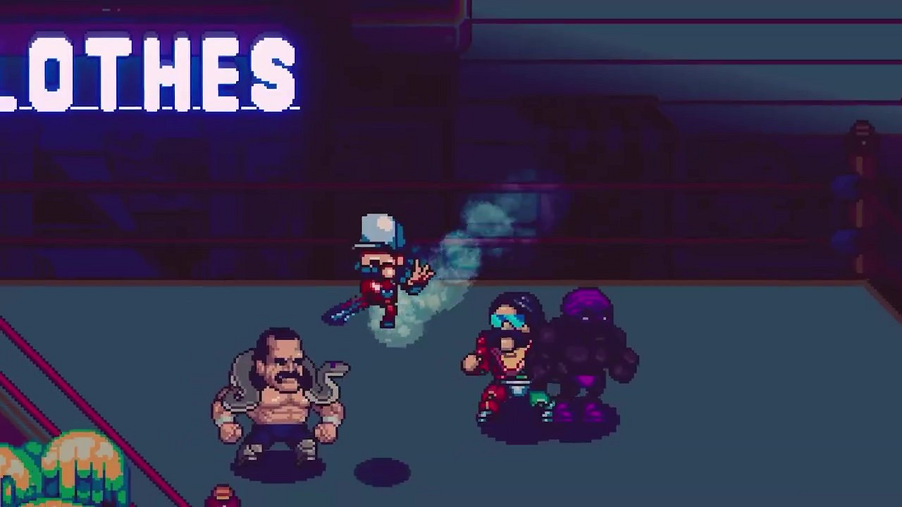 《傳奇摔角手WrestleQuest》發售日預告 8月8日全平台發售