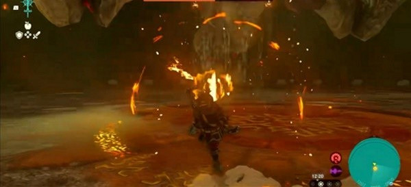 《塞爾達傳說王國之淚》巨礫哥馬穩過打法講解 火之神殿Boss怎麽打？