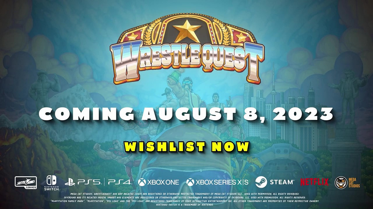 像素風RPG《傳奇摔角手》發售預告 8月8日正式上線 像素風RPG《傳奇摔角手》發售預告 8月8日正式上線