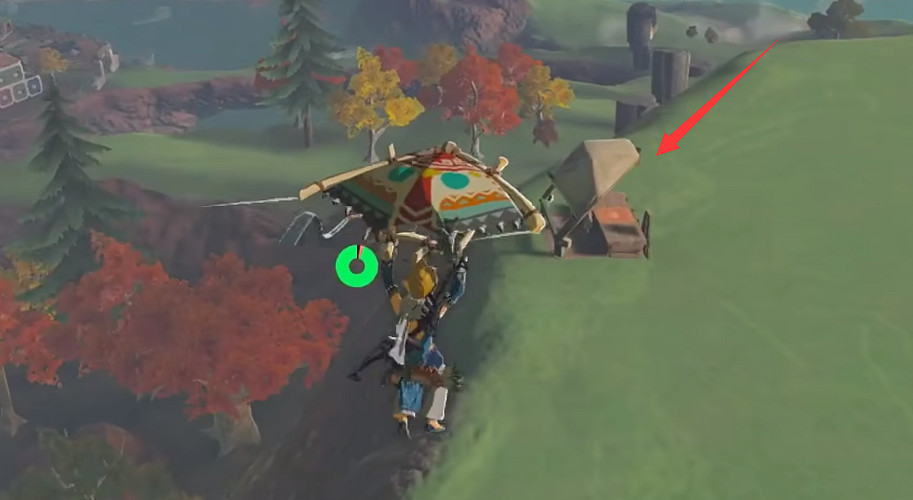 《塞爾達傳說王國之淚》林克的家位置