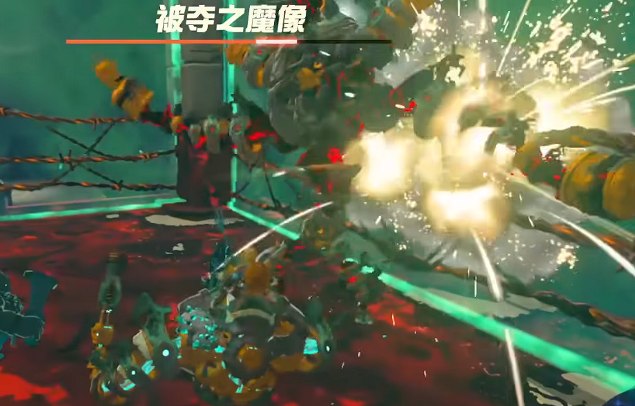 《塞爾達傳說王國之淚》高達打法攻略