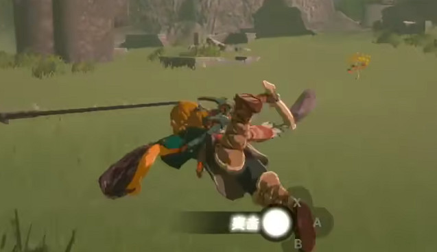 《塞爾達傳說王國之淚》後跳橫挑操作方法 《塞爾達傳說王國之淚》後跳橫挑操作方法