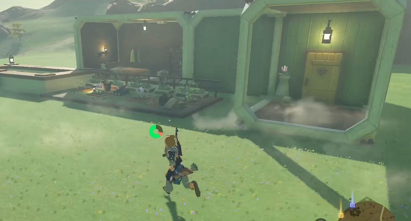 《塞爾達傳說王國之淚》林克的家位置