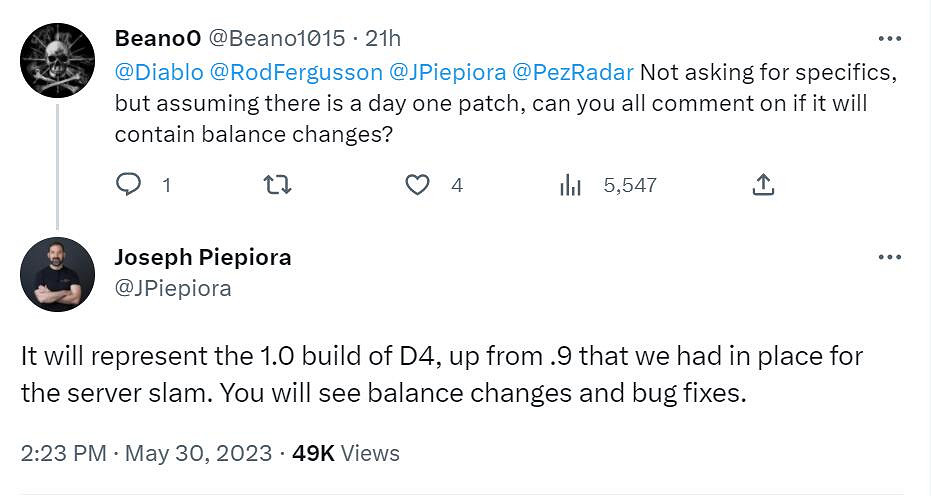 《暗黑破壞神4》預載現已開啟！後續還會有首日更新檔