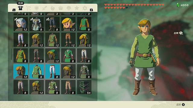 《塞爾達傳說王國之淚》全服裝收集攻略下 《塞爾達傳說王國之淚》全服裝收集攻略下