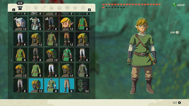 《塞爾達傳說王國之淚》全服裝收集攻略下 《塞爾達傳說王國之淚》全服裝收集攻略下