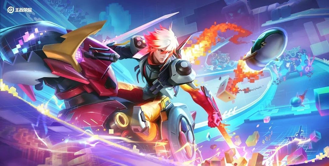 《王者榮耀》三款電玩皮膚曝光 蔡文姬騎遊戲搖桿 《王者榮耀》三款電玩皮膚曝光 蔡文姬騎遊戲搖桿