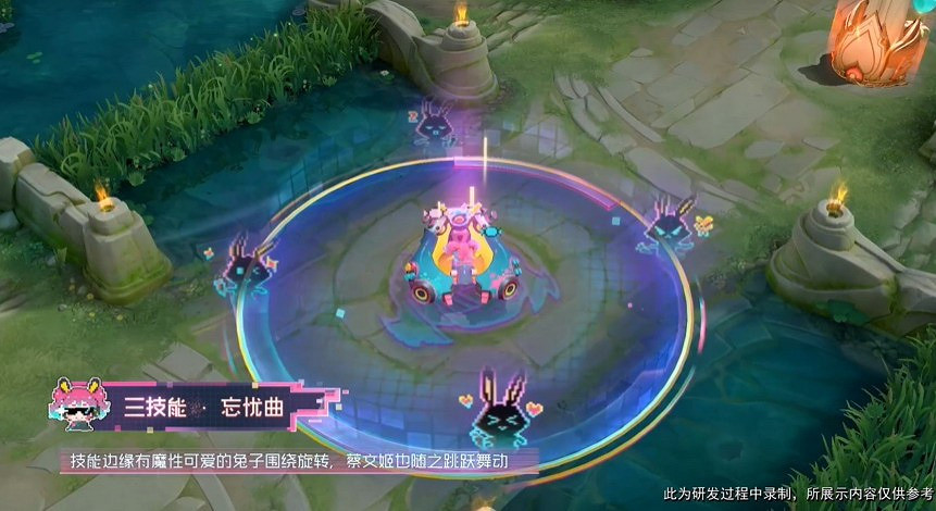 《王者榮耀》三款電玩皮膚曝光 蔡文姬騎遊戲搖桿 《王者榮耀》三款電玩皮膚曝光 蔡文姬騎遊戲搖桿