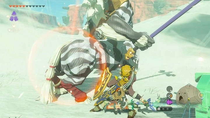 《塞爾達傳說王國之淚》雙寶箱無傷擊殺人馬教學 怎麽無傷殺人馬?