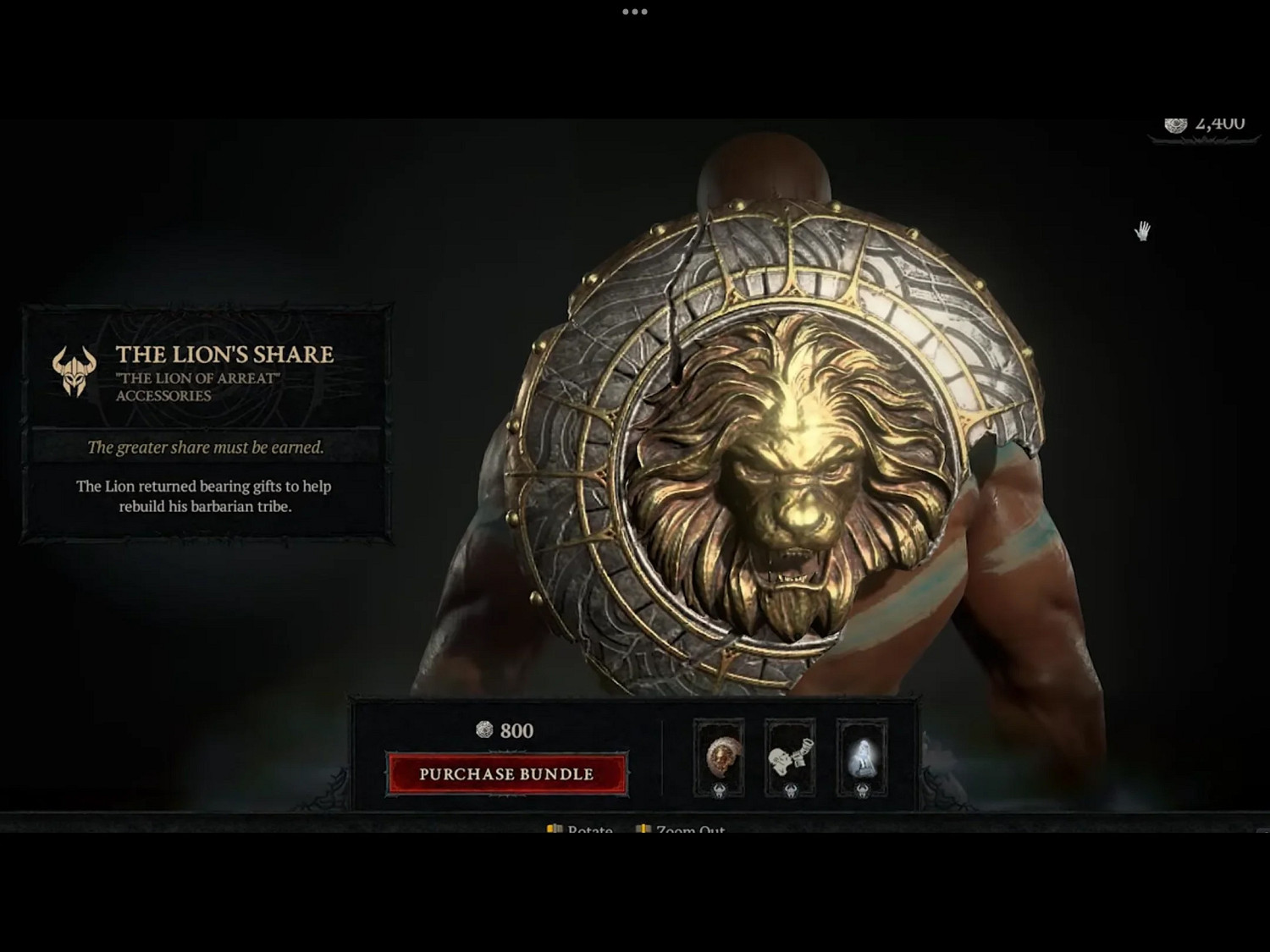 玩家曬《暗黑破壞神4》小額付費商店 一套外觀售價28美元 玩家曬《暗黑破壞神4》小額付費商店 一套外觀售價28美元