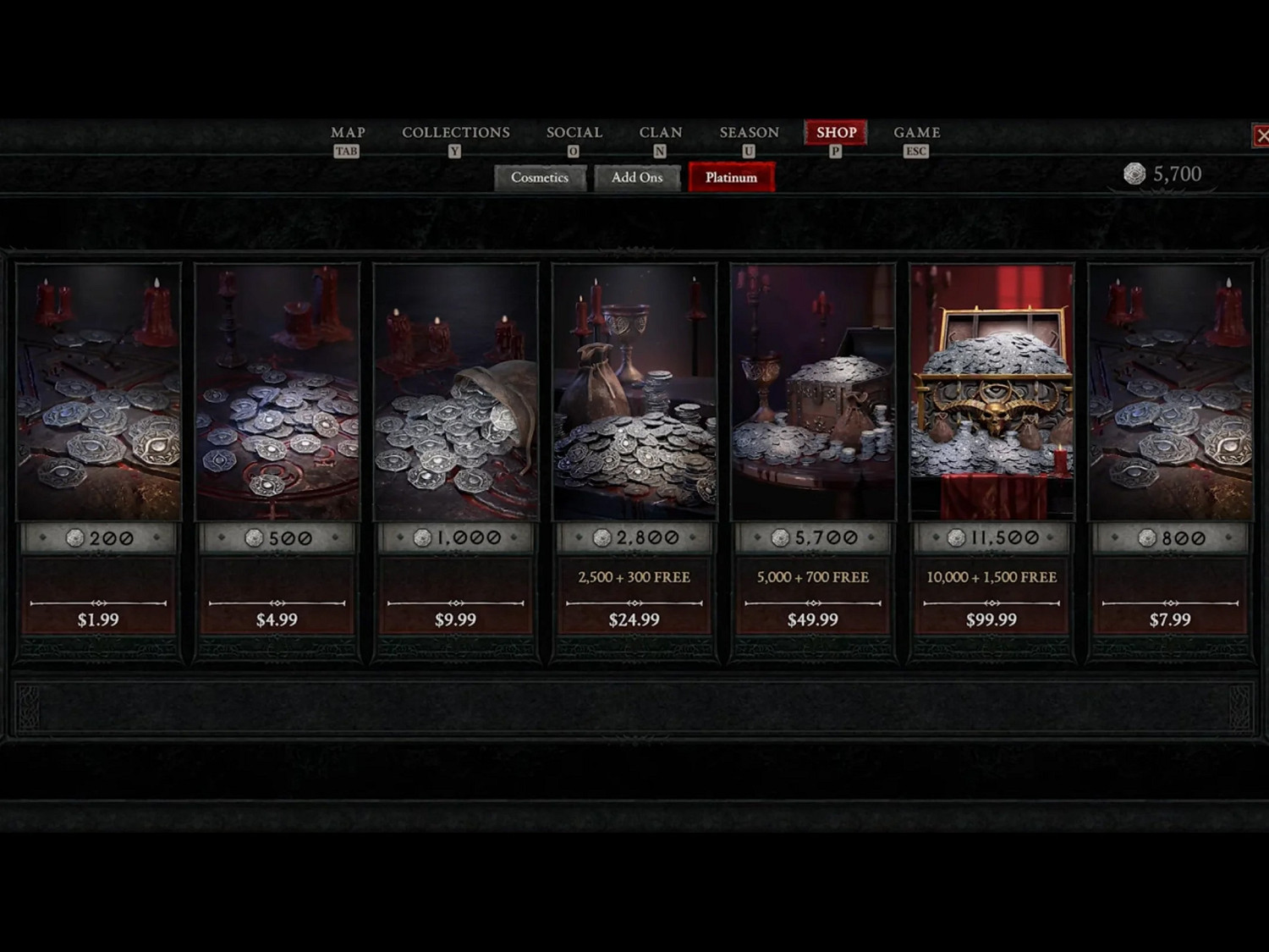 玩家曬《暗黑破壞神4》小額付費商店 一套外觀售價28美元 玩家曬《暗黑破壞神4》小額付費商店 一套外觀售價28美元