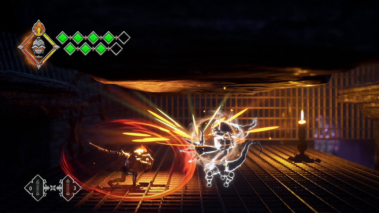 動作冒險遊戲《蠟燭騎士》Steam發售 售價約新台幣217元