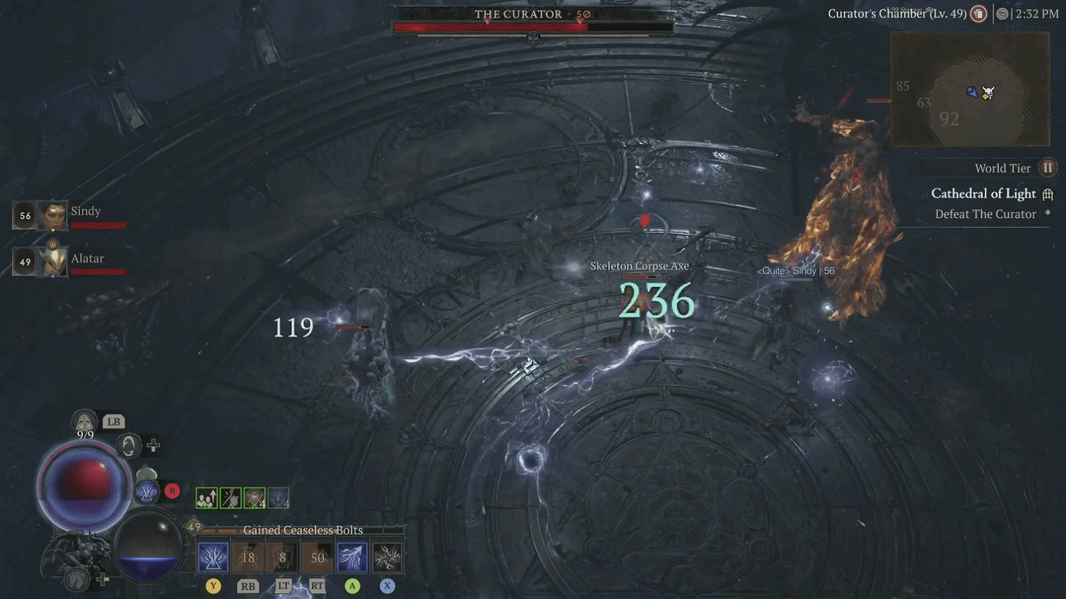 《暗黑破壞神4》新實機展示 閃電法術滿屏特效炫酷! 《暗黑破壞神4》新實機展示 閃電法術滿屏特效炫酷!