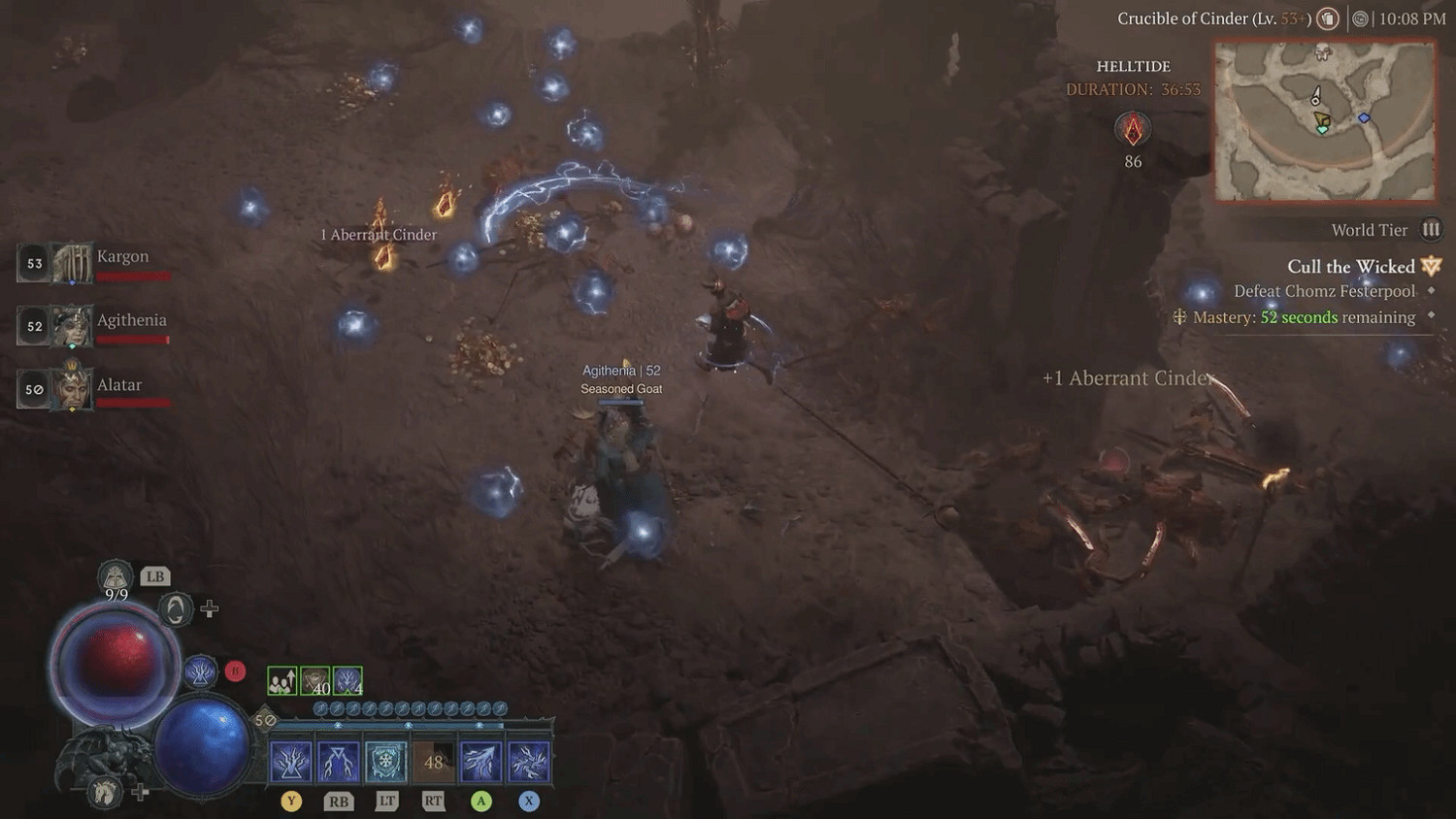 《暗黑破壞神4》新實機展示 閃電法術滿屏特效炫酷! 《暗黑破壞神4》新實機展示 閃電法術滿屏特效炫酷!