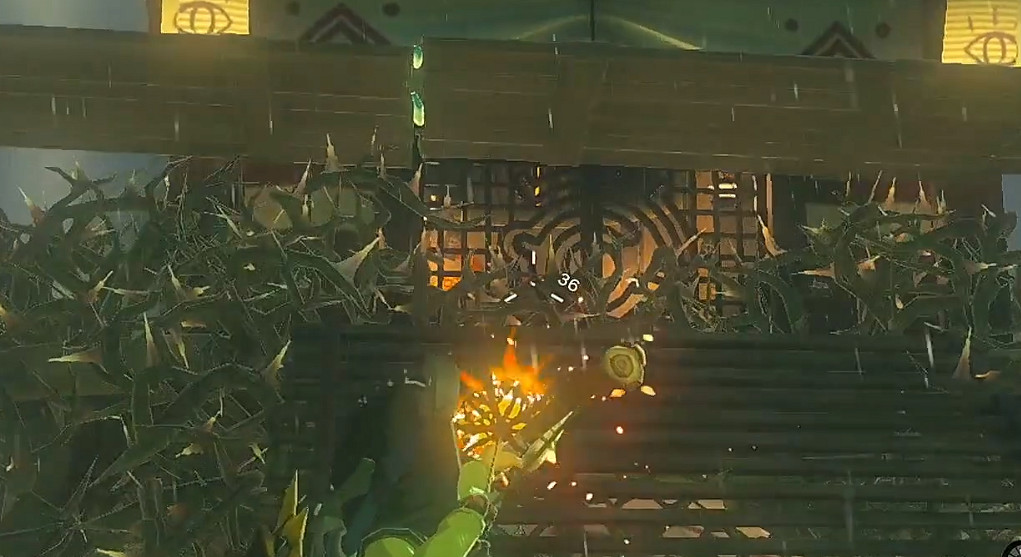 《塞爾達傳說王國之淚》荊棘去除方法