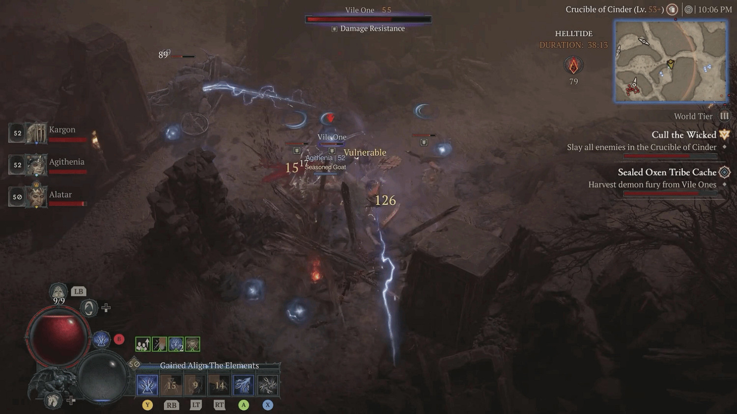 《暗黑破壞神4》新實機展示 閃電法術滿屏特效炫酷! 《暗黑破壞神4》新實機展示 閃電法術滿屏特效炫酷!