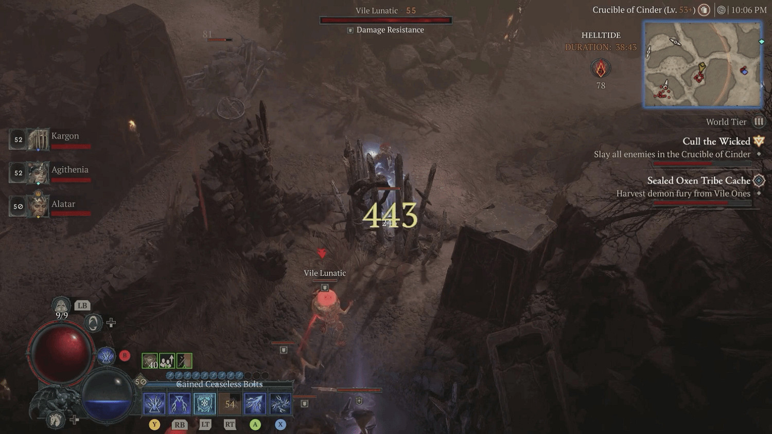 《暗黑破壞神4》新實機展示 閃電法術滿屏特效炫酷! 《暗黑破壞神4》新實機展示 閃電法術滿屏特效炫酷!